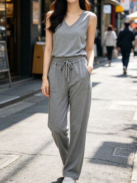 Conjunto regada golaV e calça