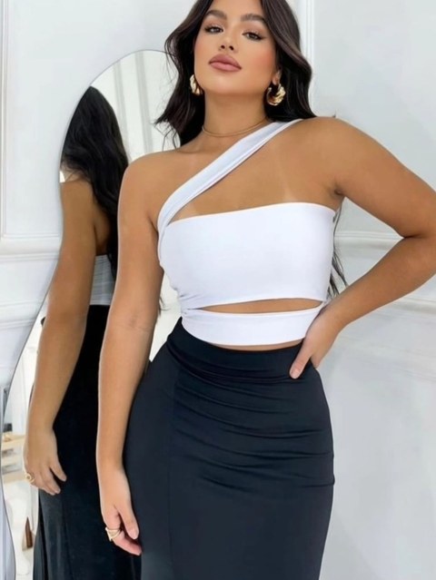 Cropped Gringa com bojo