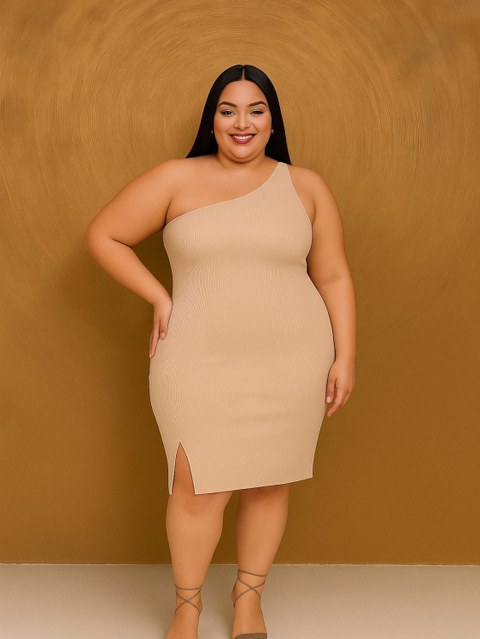 Vestido Mula Manca Fenda