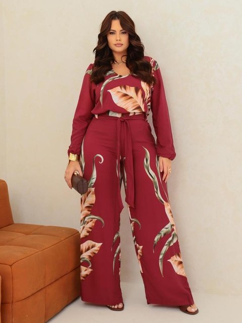 Conjunto manga longa