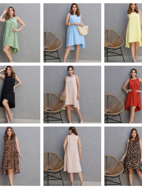 Vestido Feminino Regata  DuNa