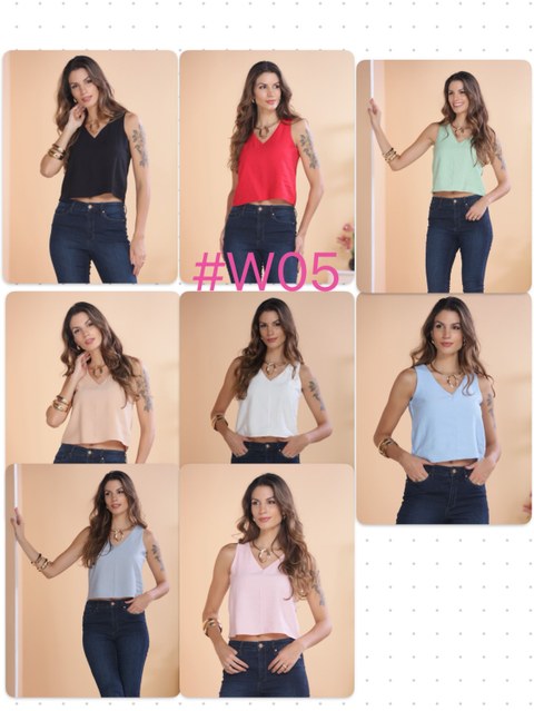 Blusa Regata Feminina