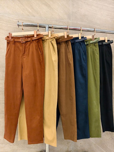 Calça sarja com Elastano importado femininas TK707