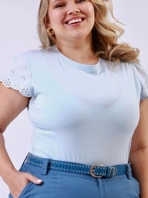 Camiseta plus size importado femininas MXY2431P