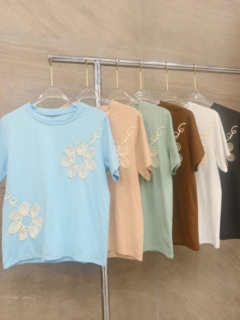 Camiseta plus size importado femininas modas LL9196