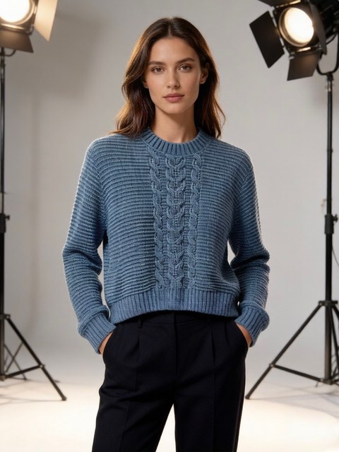 blusa chenille com Elastano importado femininas modas W2058