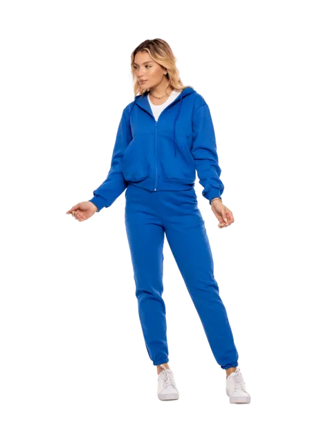 Conjunto Moletom Feminino com Capuz e Calça Jogger Con-0020