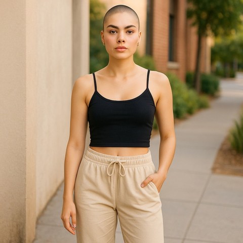 Top Cropped Alcinha c/Bojo