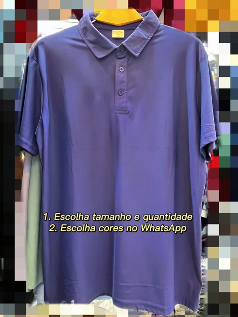 YJX MODAS Masculina POLO Camisa Malha Fría varios cores