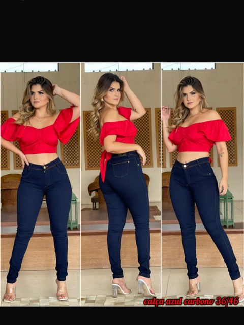 Calça skinny