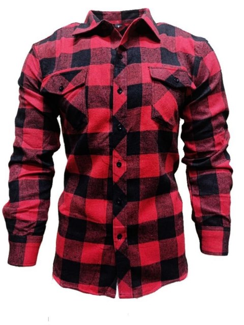 Camisa masculino manga longa com bolso