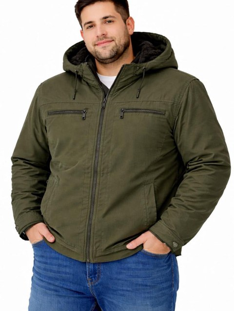 Jaqueta sarja plus size