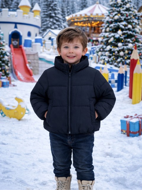 Jaqueta nylon infantil menino