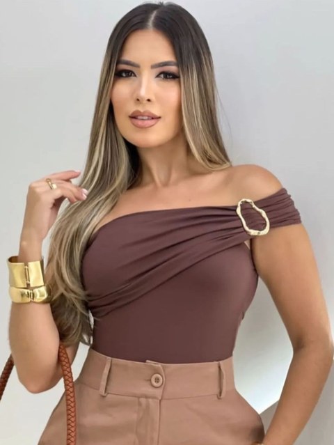 Body mula manca com fivela orgânica