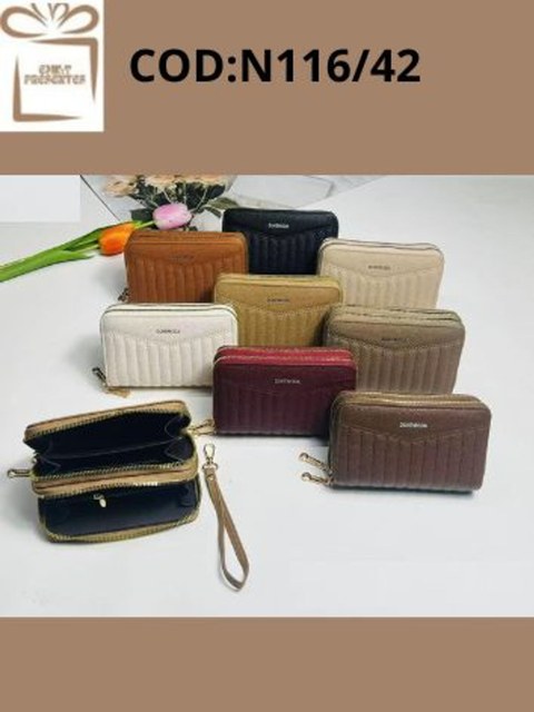 Carteira Feminina Média Dupla-N116/42