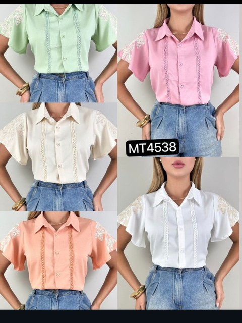 Blusa manga curta MF4538