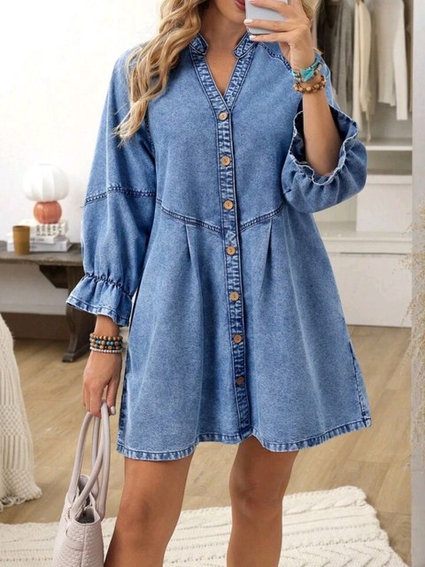 Vestido Jeans Princesa Importado