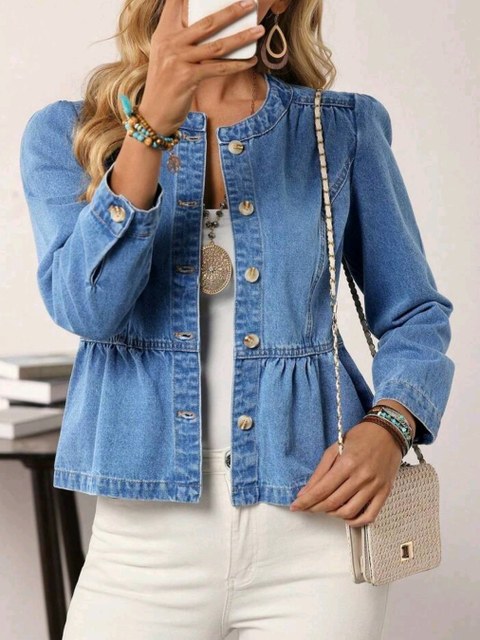 Jaqueta Jeans Princesa