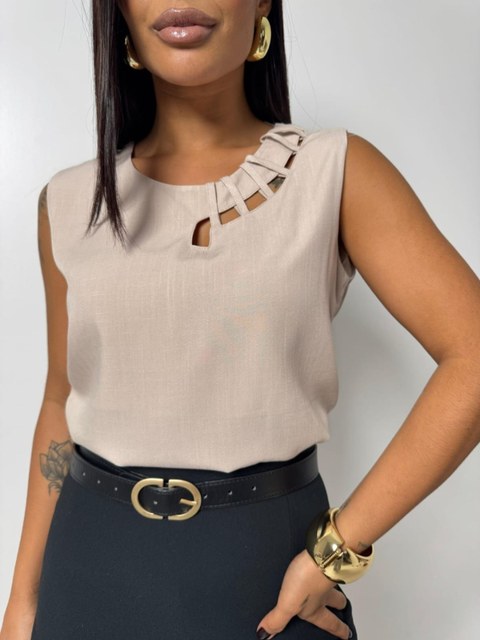 Regata Detalhes Viscolinho