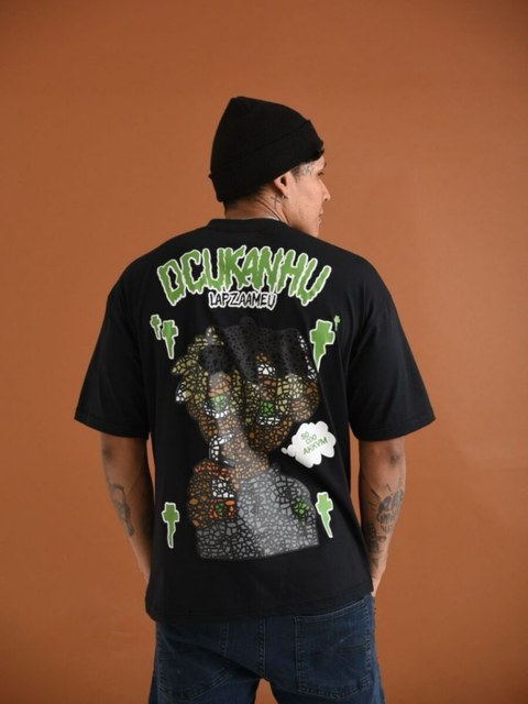 Camisa Oversized  Camiseta Larga Streetwear Oversize #022