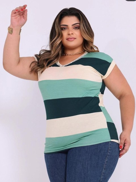 Blusa Plus de Malha DLN