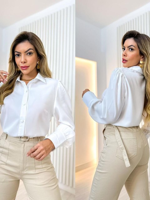 Camisa social Manga longa importada