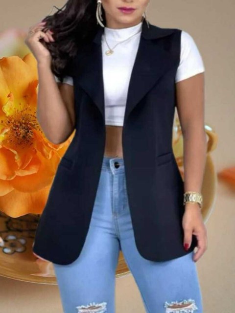 Max Colete Feminino Longo De Neoprene Maxi lançamento