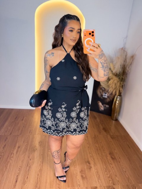 Macaquinho Victoria Plus Size