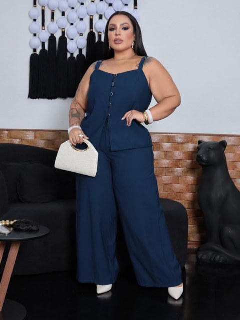 Conjunto calça Antônia Plus Size