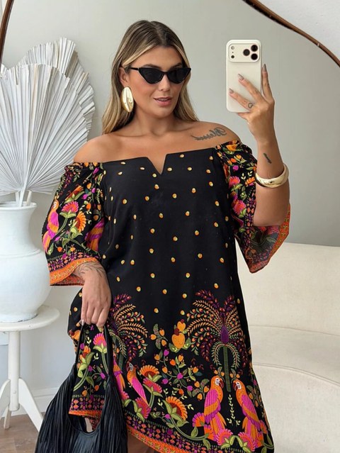 Vestido Angra farm Plus Size