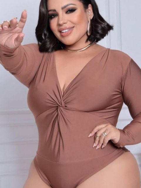 Body nózinho suplex Plus Size