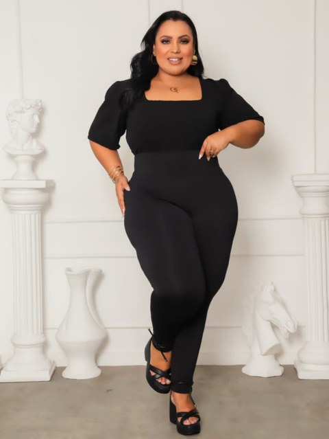 Calça legging Plus Size