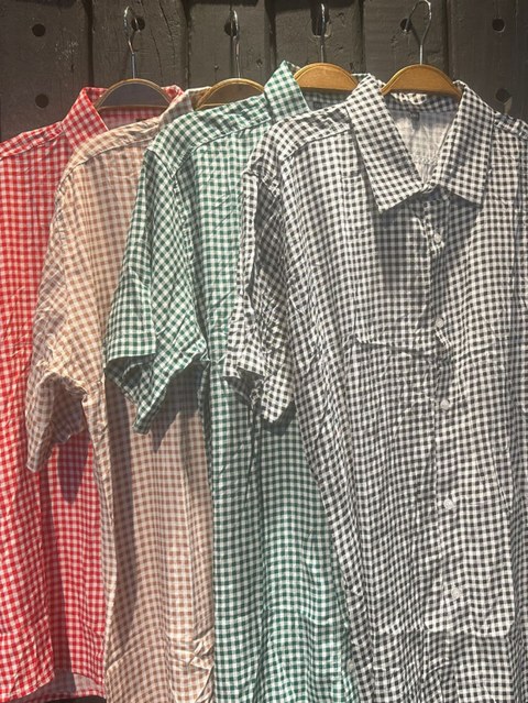 Camisa masculina xadrez