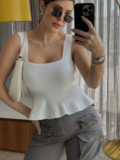 cropped de alca barbado