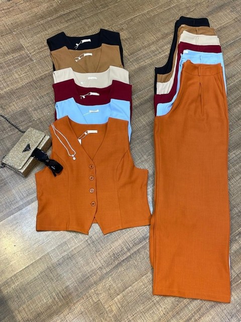 Conjunto Alfaiataria  Plus Size 618#