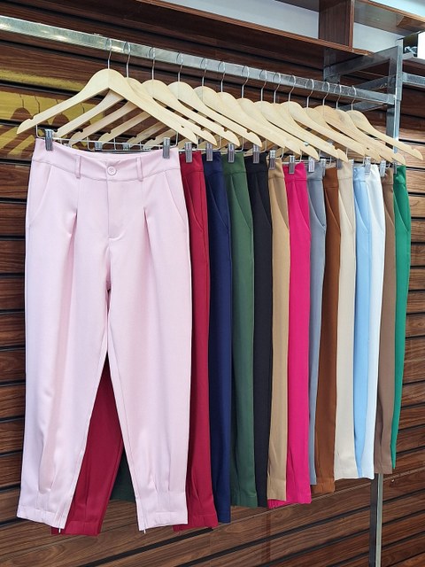 Calça  cenoura AF 01# c/cinto