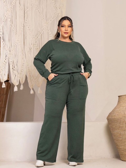 Conjunto plus size lanzinha