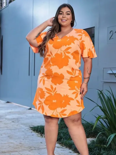 Vestido Paula plus size h