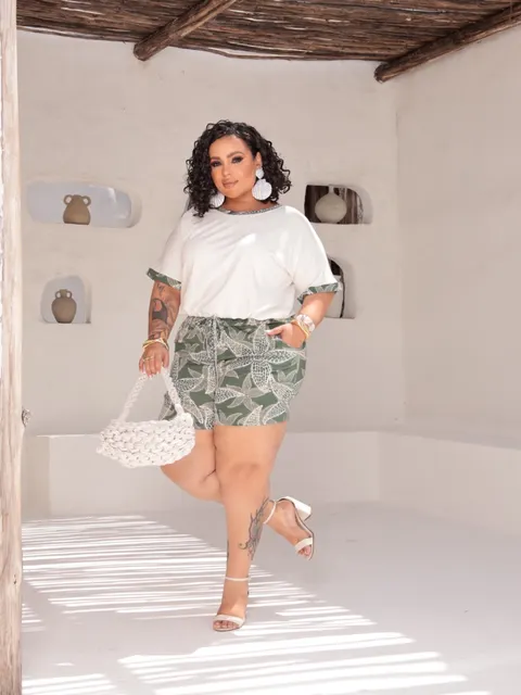 Conjunto Meire plus size di