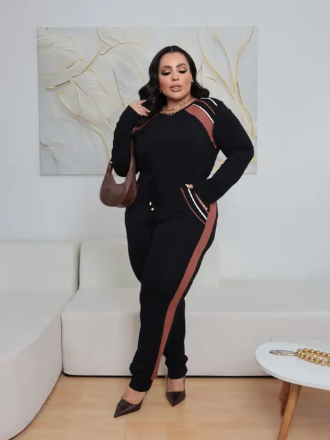 Conjunto plus size Evelyn