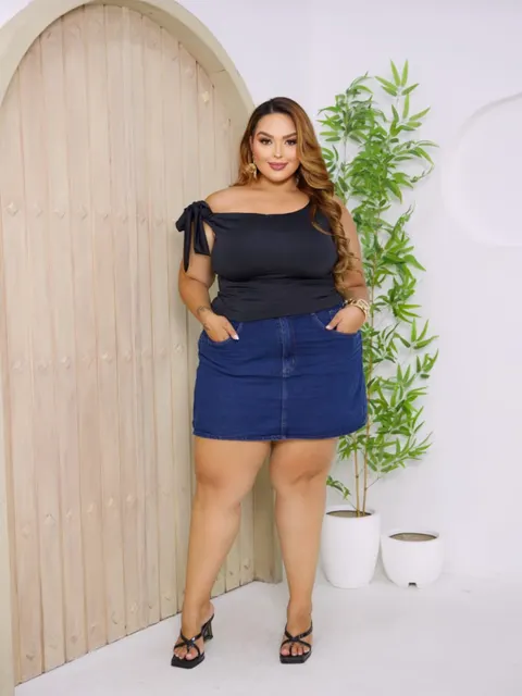 Blusa Suelen plus size ms