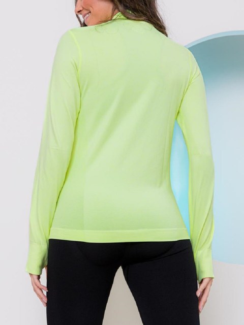 Jaqueta Esportiva Passa Dedo Moletinho Fitness Academia Premium