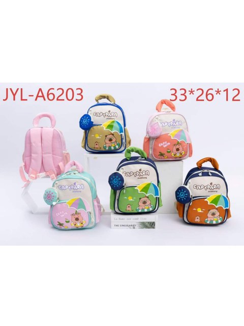 Mochila infantil de capivara