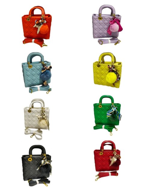 Bolsa Feminina com Alça Transversal , com Acessorio de Banbum, PEQUENO(YH-6606)