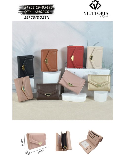 carteira feminina （B5492）