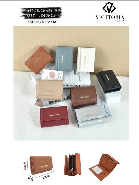 carteira feminina （B5490）