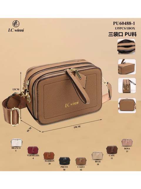 bolsa feminina（Pu60488-1）