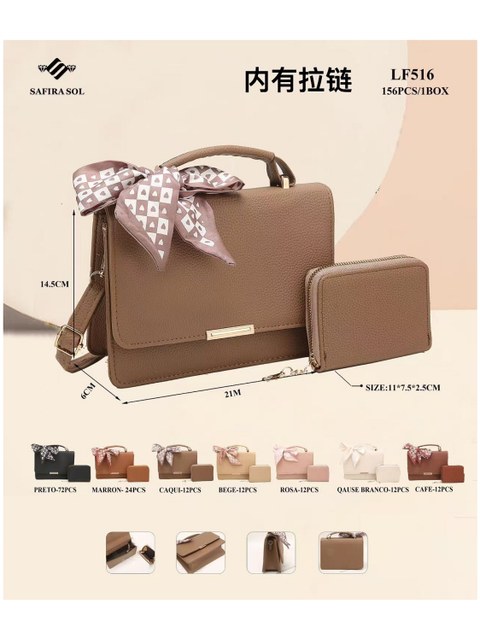 Bolsa com carteira(LF516)