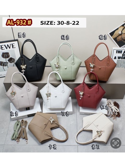 Bolsa feminina de mão e com alça transversal AL-932