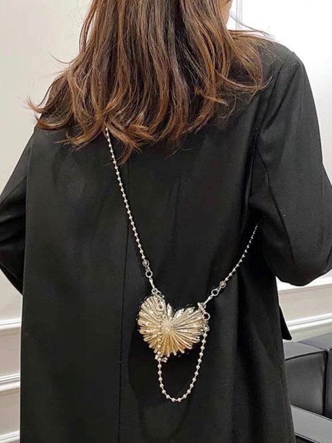 Bolsinha de enfeite coração AL370